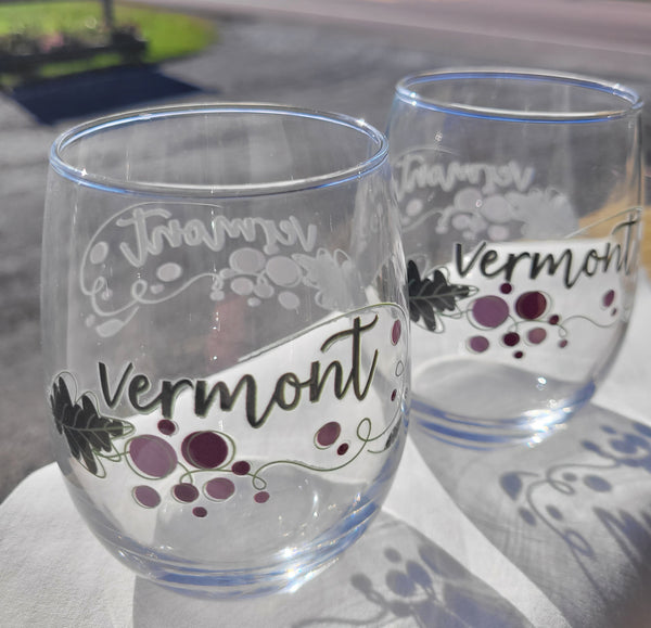 Stemless Wine Glass