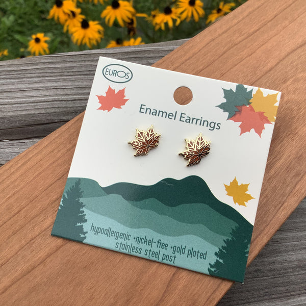 Vermont Enamel Earrings