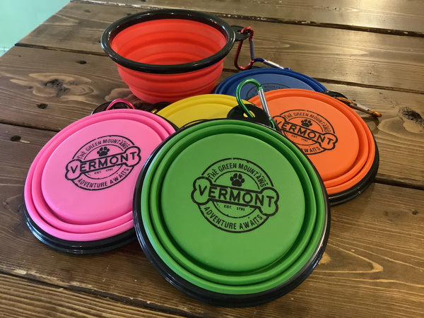 Collapsible dog bowl