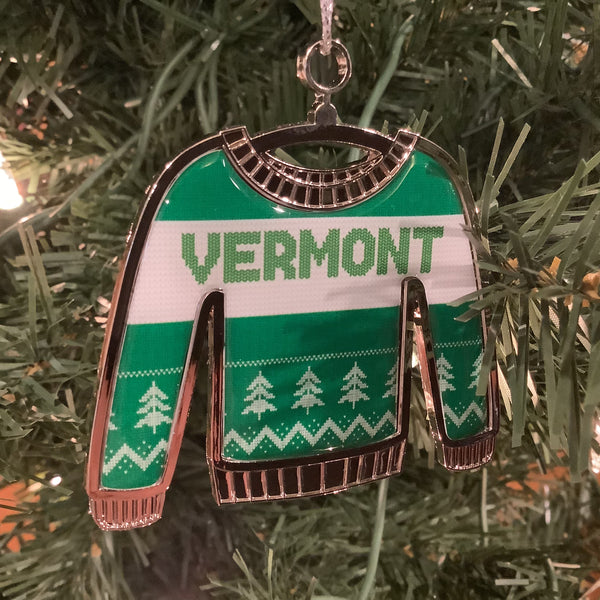 Die-Cast Ugly Sweater Ornament