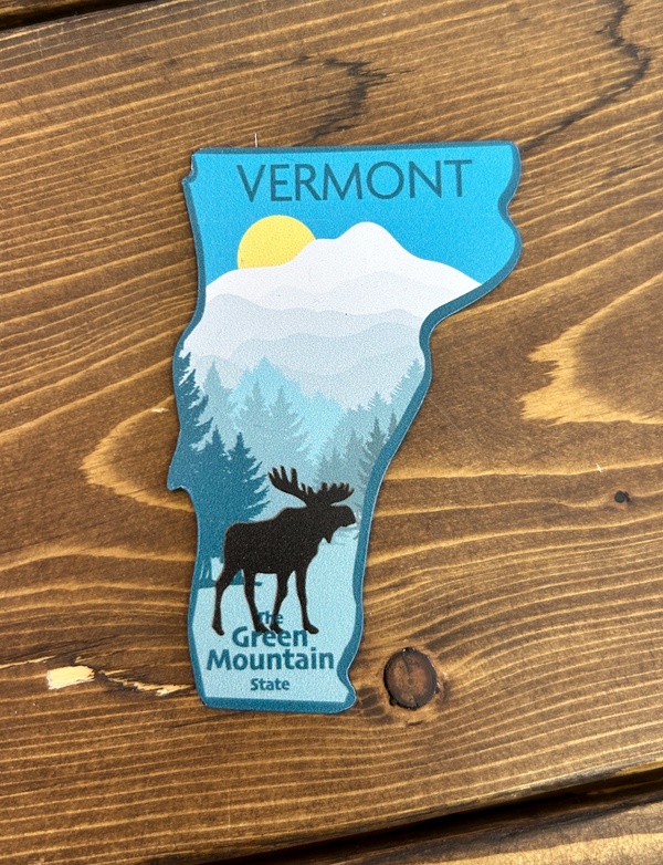 Vermont State fridge magnet