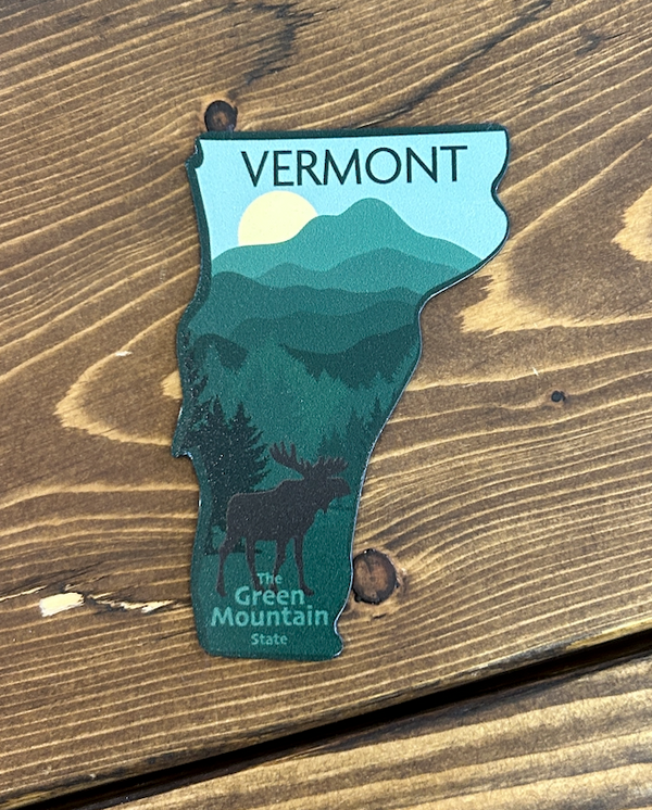 Vermont State fridge magnet