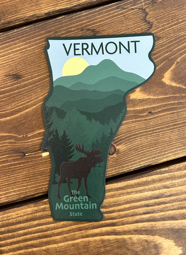 Vermont State car magnet