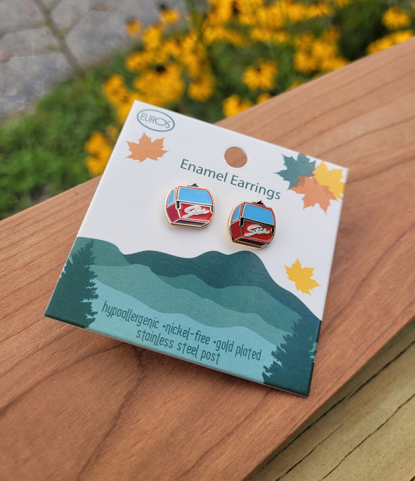 Vermont Enamel Earrings
