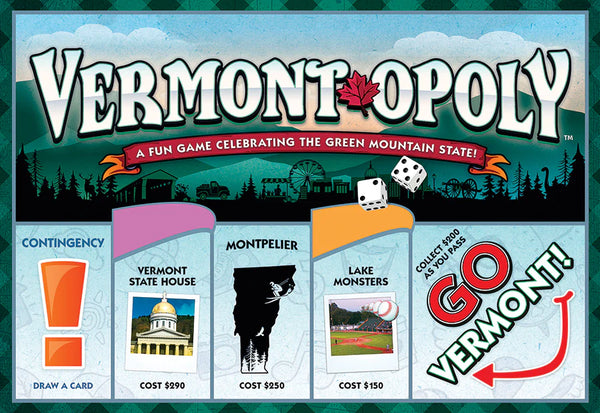 Vermont-opoly Board Game