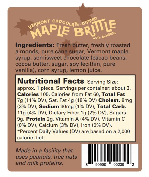 Maple Brittle