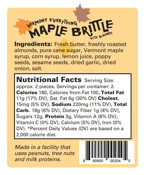 Maple Brittle