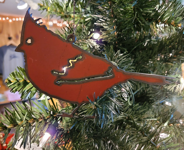 Salvaged Metal Ornament