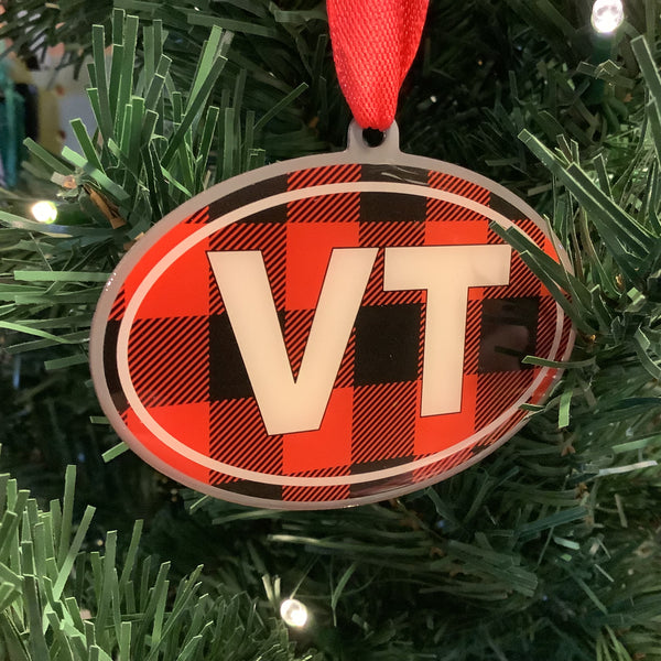 Vermont Stainless Steel Ornament