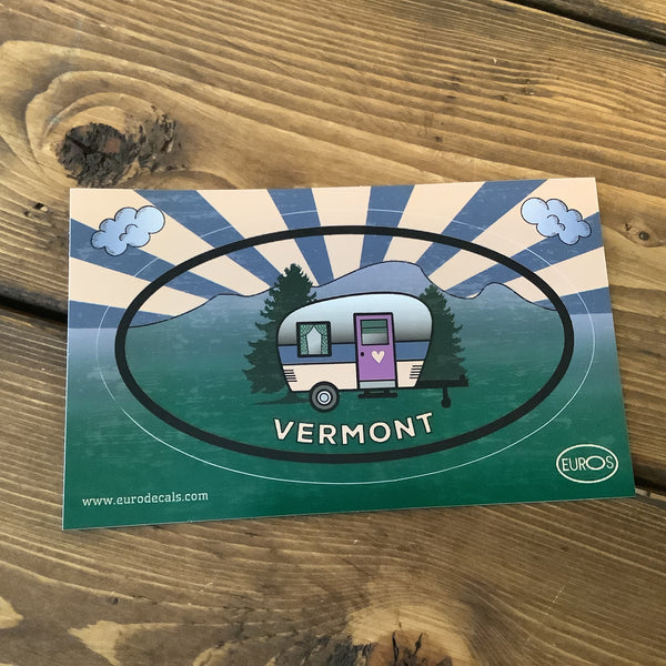 Vermont Postcard Decals