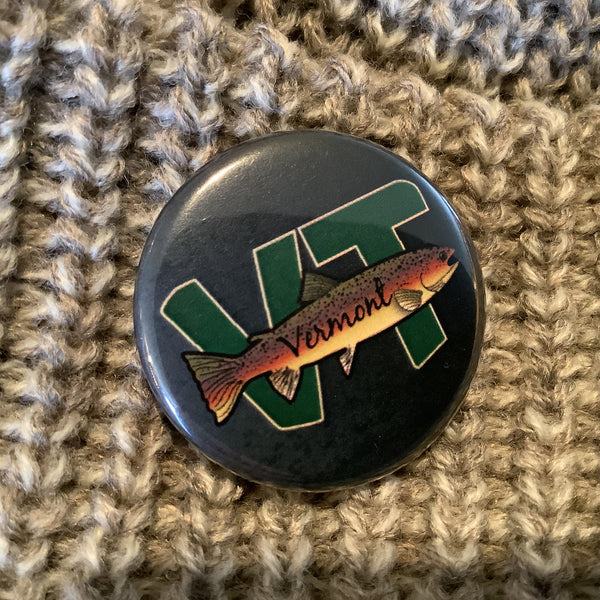 Vermont Button Pins