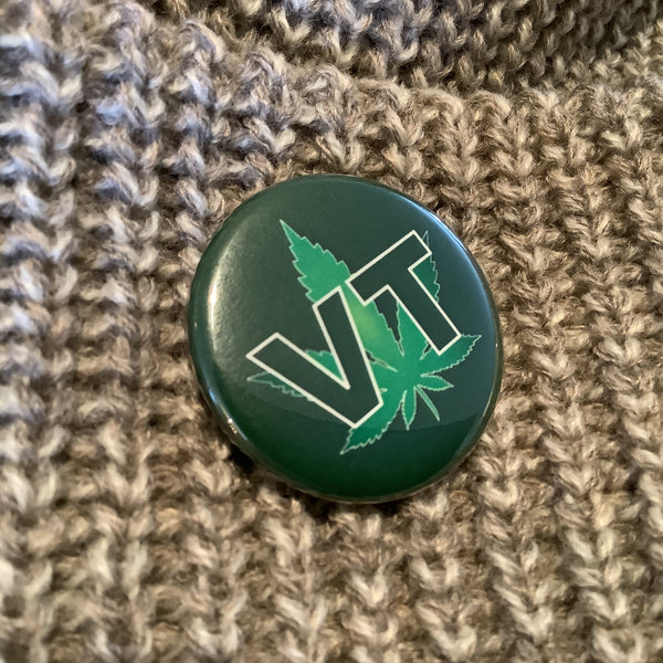 Vermont Button Pins
