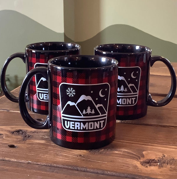 Buffalo Plaid Ceramic Mug