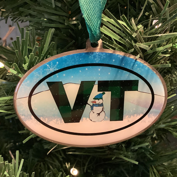 Vermont Stainless Steel Ornament